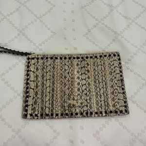 Valentino rockstud snakeskin clutch bag (Authentic)